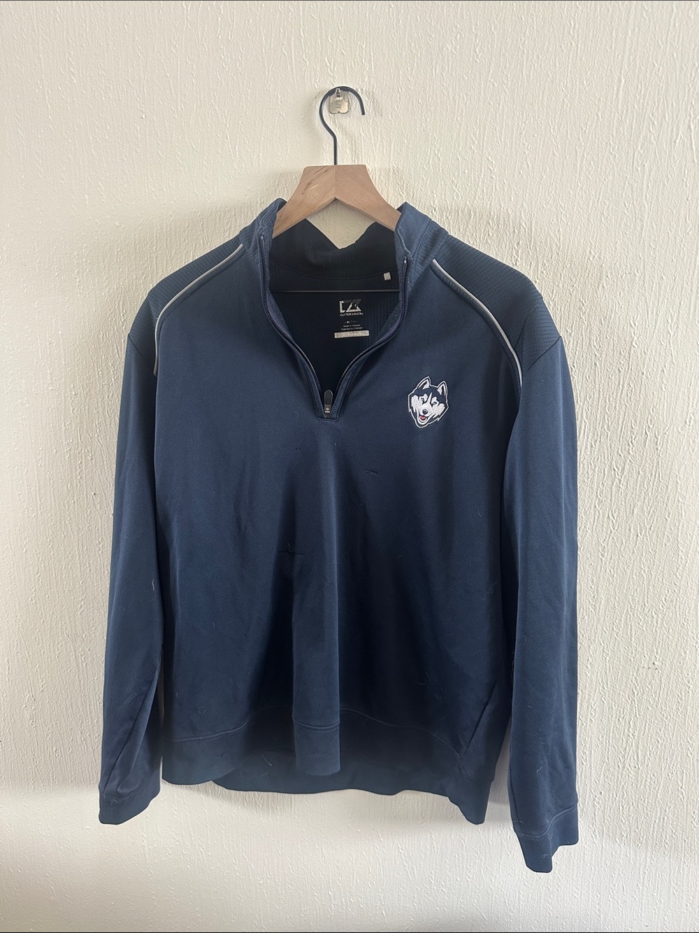 Cutter & Buck Midnight Navy Half-Zip Pullover